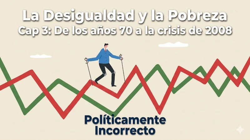 Lee más sobre el artículo La desigualdad y la pobreza. Capítulo 3: su evolución de los años 70 hasta 2008.