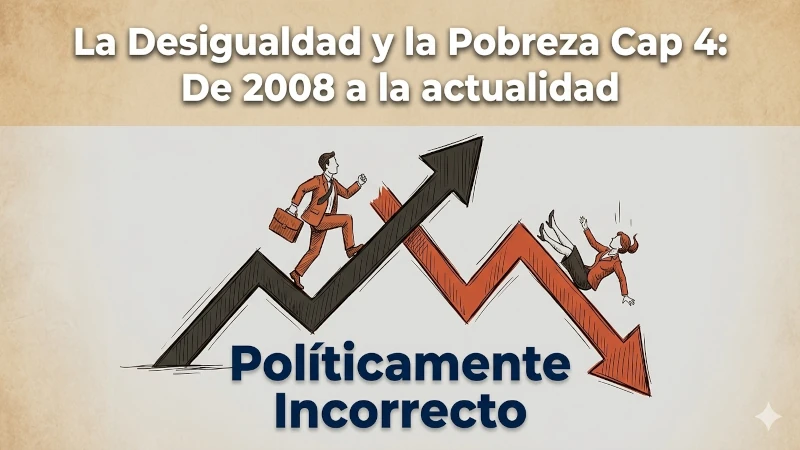 Lee más sobre el artículo La desigualdad y la pobreza. Capítulo 4: su evolución de 2008 hasta la actualidad.