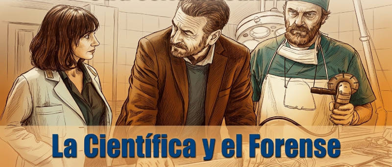Rocco Schiavone. la cientifica y el forense.